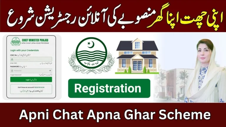 Apni Chat Apna Ghar Scheme 2024 (Registration Procedure)